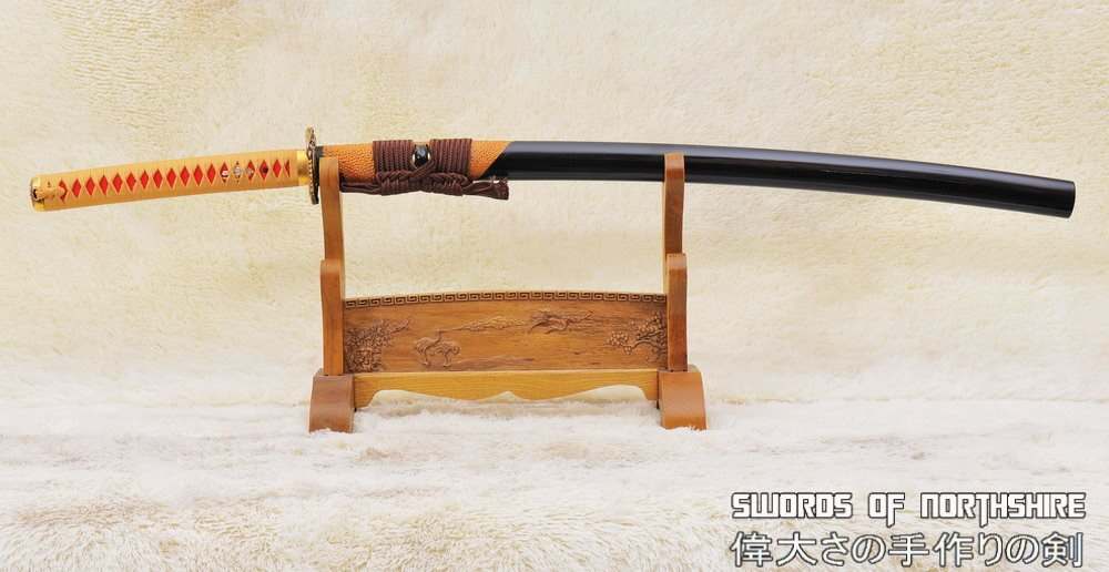High Quality Hand Forged Chinese Tamahagane Clay Tempered Samurai Katana Sword