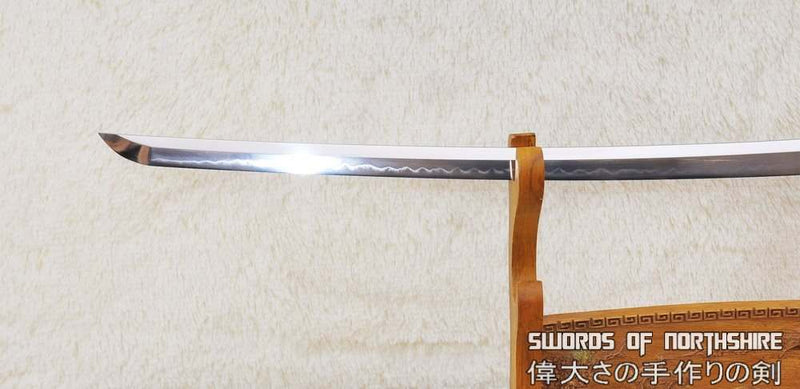 1095 High Carbon Steel Differentially Hardened Samurai Tiger Katana Sword