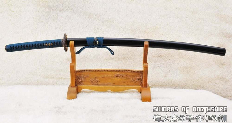 1095 High Carbon Steel Differentially Hardened Samurai Tiger Katana Sword