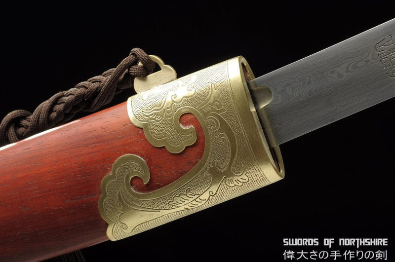 Folded Steel Blade Tai Chi Dao Kung Fu Wushu Chinese Martial Arts Sword