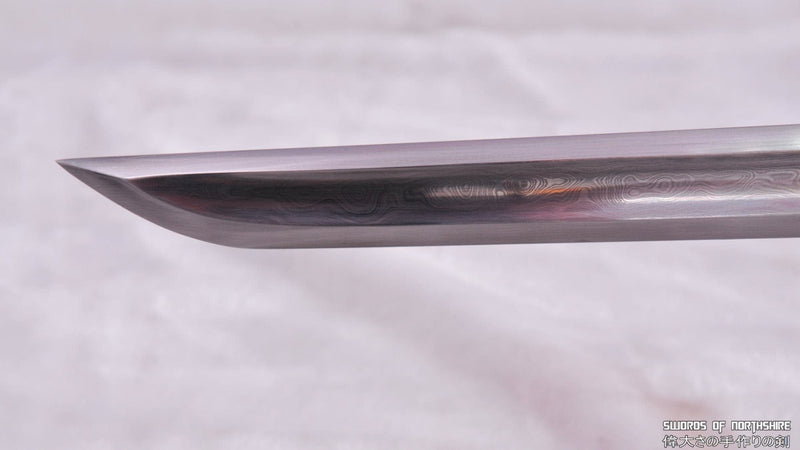 Hand Forged Folded Steel Chinese Martial Arts Huan Shou Jian / Dao Hybrid Tai Chi Sword