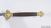 Hand Forged Folded Steel Double Edge Blade Jian Kung Fu Chinese Martial Arts Tai Chi Sword