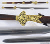 Hand Forged Folded Steel Blade Jian Kung Fu Chinese Martial Arts Wushu Tai Chi Sword