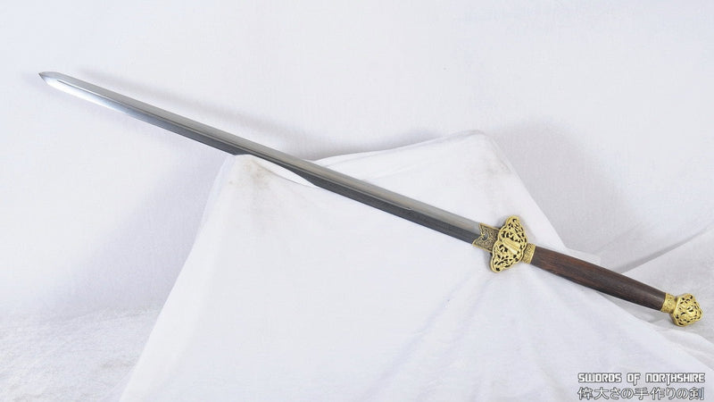 Hand Forged Folded Steel Blade Jian Kung Fu Chinese Martial Arts Wushu Tai Chi Sword