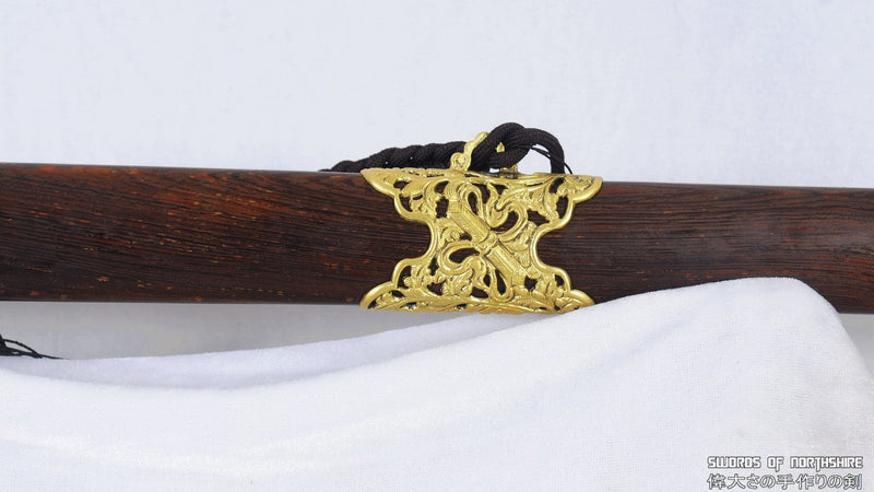 Hand Forged Folded Steel Blade Jian Kung Fu Chinese Martial Arts Wushu Tai Chi Sword