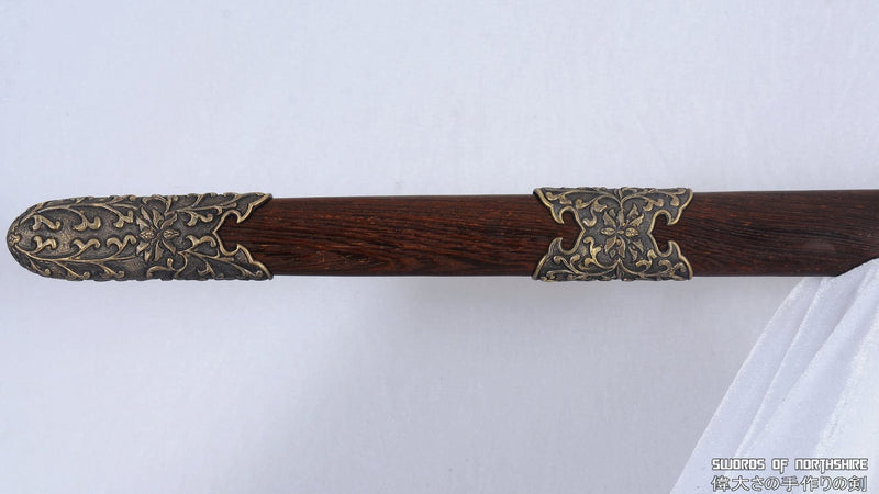 Folded Steel Blade Battle Ready Jian Kung Fu Wushu Chinese Martial Arts Tai Chi Sword
