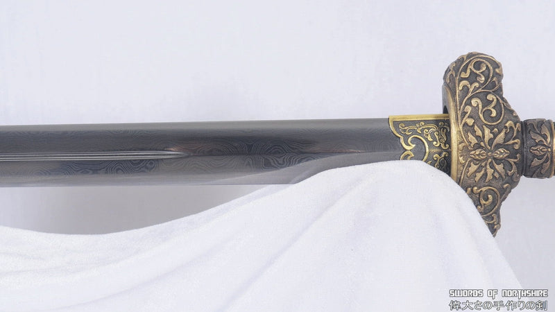 Folded Steel Blade Battle Ready Jian Kung Fu Wushu Chinese Martial Arts Tai Chi Sword
