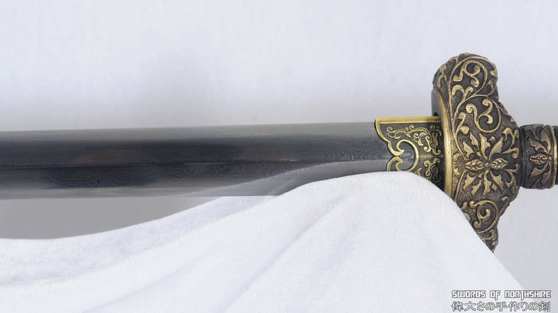 Folded Steel Blade Battle Ready Jian Wushu Chinese Martial Arts Kung Fu Tai Chi Sword