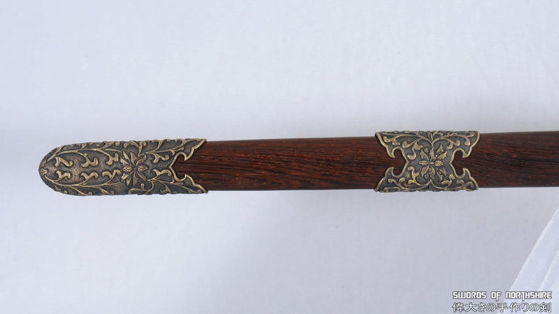 Folded Steel Blade Battle Ready Jian Wushu Chinese Martial Arts Kung Fu Tai Chi Sword