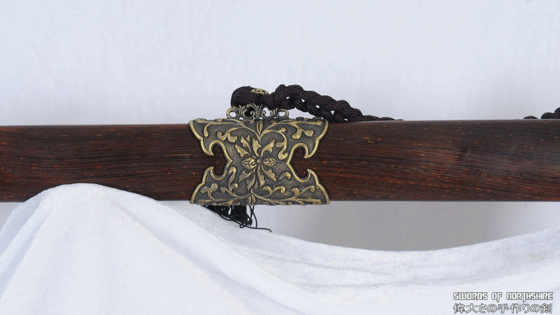 Folded Steel Blade Battle Ready Jian Wushu Chinese Martial Arts Kung Fu Tai Chi Sword