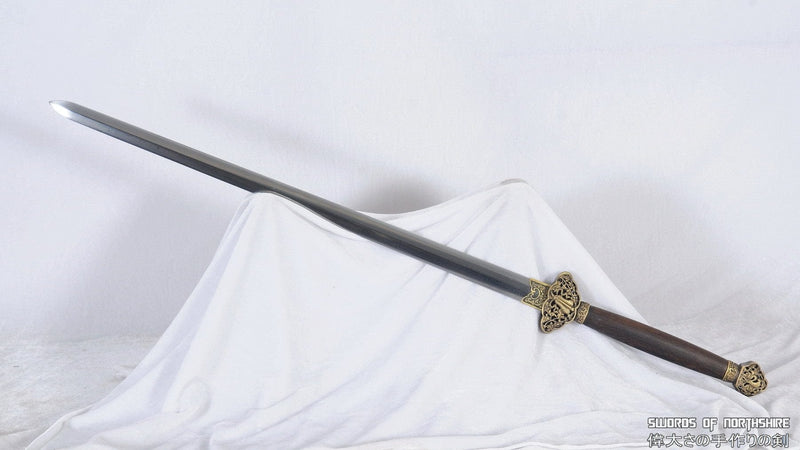 Folded Steel Blade Battle Ready Jian Kung Fu Chinese Martial Arts Wushu Tai Chi Sword