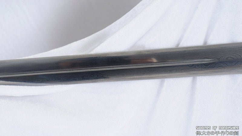 Hand Forged Folded Steel Blade Han Jian Wushu Chinese Martial Arts Kung Fu Tai Chi Sword