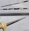 Folded Damascus Steel Blade Han Jian Kung Fu Wushu Chinese Martial Arts Tai Chi Sword