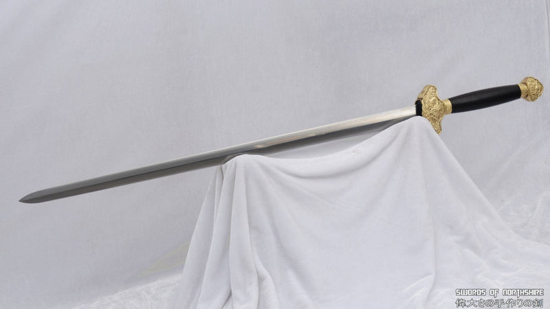 Folded Damascus Steel Blade Han Jian Kung Fu Wushu Chinese Martial Arts Tai Chi Sword