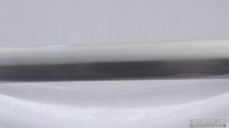 Folded Damascus Steel Blade Han Jian Kung Fu Wushu Chinese Martial Arts Tai Chi Sword