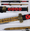Folded Steel Etched Blade Han Jian Kung Fu Wushu Chinese Martial Arts Tai Chi Sword