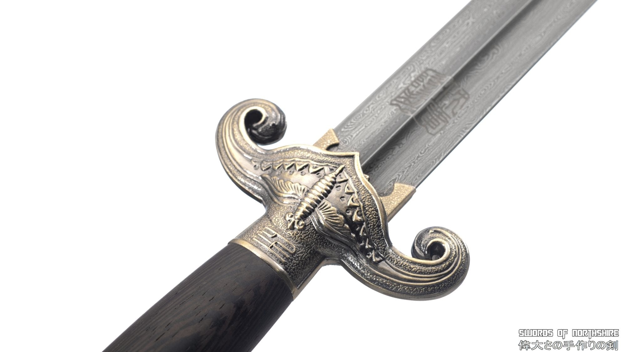 Folded Damascus Steel Blade Jian Kung Fu Wushu Chinese Martial