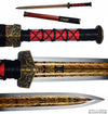 Folded Steel Blade Han Jian Rosewood Scabbard Chinese Martial Arts Kung Fu Tai Chi Sword