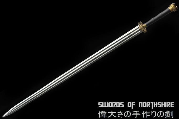 Chi Dragon Long Sword Jian Artwork of Master Shen Zhou of Shen Guanglong