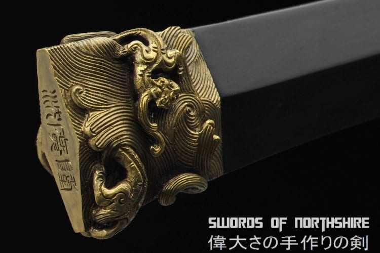 Chi Dragon Long Sword Jian Artwork of Master Shen Zhou of Shen Guanglong
