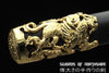 Xuan Wu Gold Plated Jian Artwork of Master Shen Zhou of Shen Guanglong