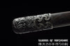 Peony Qinglong Folded Steel Blade Jian Kung Fu Chinese Martial Arts Wushu Tai Chi Sword