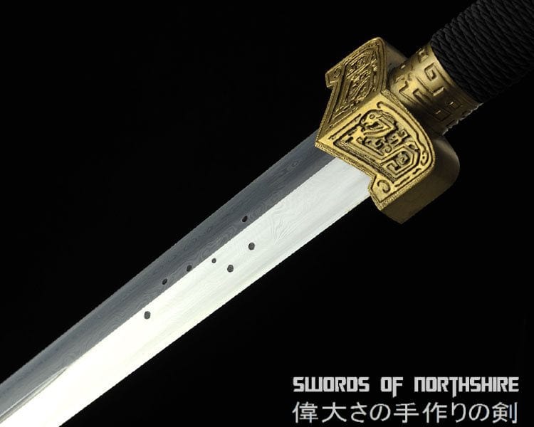 Warring States Folded Steel Blade Jian Kung Fu Chinese Martial Arts Wushu Tai Chi Sword