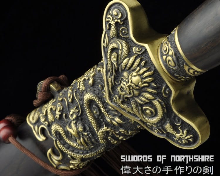 Phoenix Dragon Folded Steel Blade Jian Kung Fu Chinese Martial Arts Wushu Tai Chi Sword