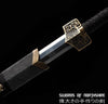 Han Jian Damascus Steel Blade Kung Fu Chinese Martial Arts Tai Chi Sword Forged by Shenzhou