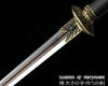 Flora Jian Damascus Steel Blade Kung Fu Chinese Martial Arts Wushu Tai Chi Sword
