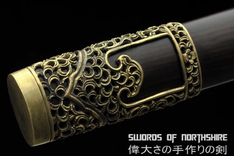 Flora Jian Damascus Steel Blade Kung Fu Chinese Martial Arts Wushu Tai Chi Sword