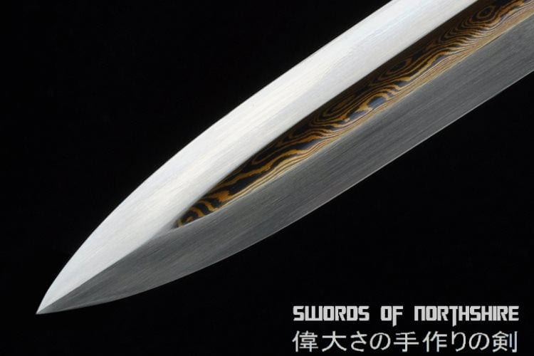 Kangxi Royal Jian Pattern Steel Blade Full Rayskin Wrap Scabbard Gold Plated Chinese Sword