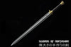Bamboo Jian Damascus Steel Blade Kung Fu Chinese Martial Arts Wushu Tai Chi Sword