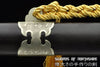 White Copper Fittings Damascus Steel Blade Kung Fu Chinese Martial Arts Wushu Tai Chi Jian