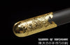 Peony Gold Plated Jian Damascus Steel Blade Kung Fu Chinese Martial Arts Tai Chi Sword