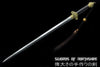 Spring Branches Jian Damascus Steel Blade Kung Fu Chinese Martial Arts Wushu Tai Chi Sword