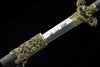 Nine-Dragon Jian Damascus Steel Blade Kung Fu Chinese Martial Arts Wushu Tai Chi Sword