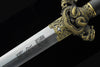 Nine-Dragon Jian Damascus Steel Blade Kung Fu Chinese Martial Arts Wushu Tai Chi Sword