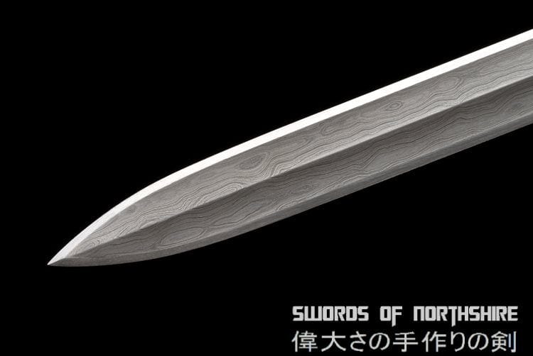 Four Gentlemen Jian Pattern Steel Blade Plum Orchid Bamboo