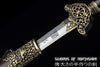 Eight Immortals Jian Damascus Steel Blade Kung Fu Chinese Martial Arts Wushu Tai Chi Sword