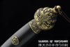 Eight Immortals Jian Pattern Steel Blade Kung Fu Chinese Martial Arts Wushu Tai Chi Sword