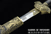 Eight Immortals Jian Pattern Steel Blade Kung Fu Chinese Martial Arts Wushu Tai Chi Sword