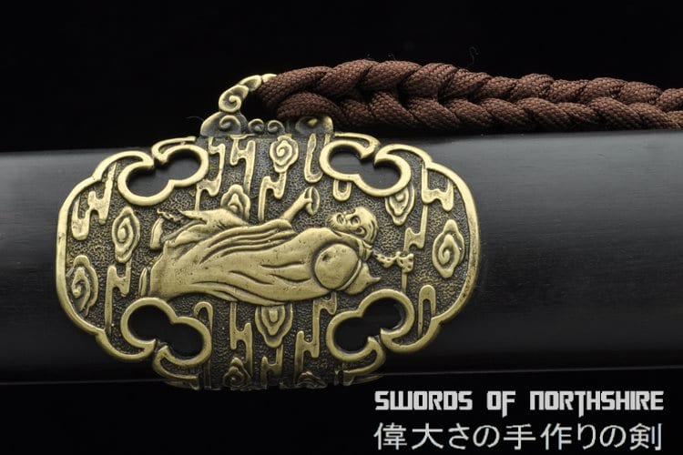 Eight Immortals Jian Pattern Steel Blade Kung Fu Chinese Martial Arts Wushu Tai Chi Sword