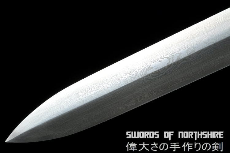 Woodland Dragon Jian Damascus Steel Blade Kung Fu Chinese Martial Arts Wushu Tai Chi Sword