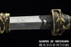 Bamboo Short Sword Folded Steel Blade Kung Fu Chinese Martial Arts Wushu Tai Chi Jian