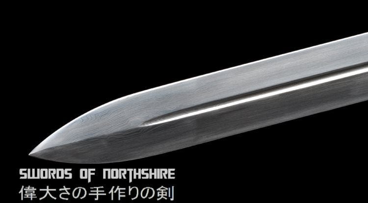 Chinese Fortune Sword Hand Forged Folded Steel Blade Battle Ready Martial Arts Tai Chi Jian