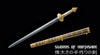Emperor Yongle Ming Dynasty Jian Sword Artwork of Master Shen Zhou of Shen Guanglong