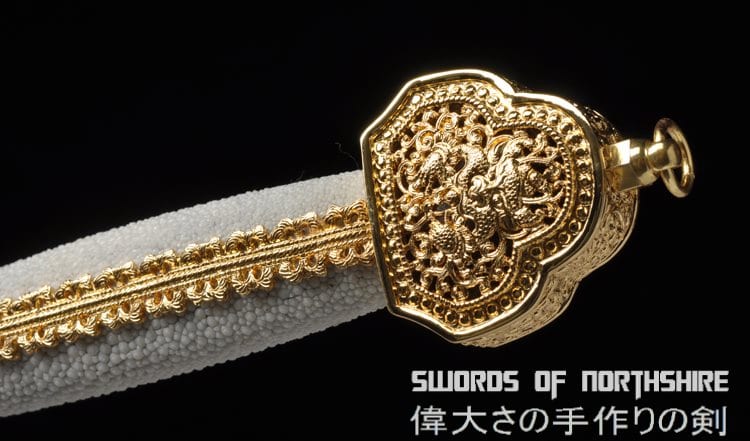 Emperor Yongle Ming Dynasty Jian Sword Artwork of Master Shen Zhou of Shen Guanglong