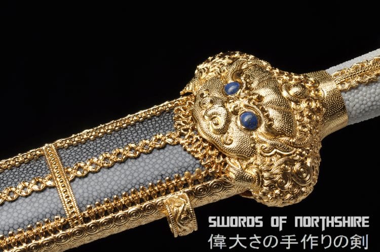 Emperor Yongle Ming Dynasty Jian Sword Artwork of Master Shen Zhou of Shen Guanglong