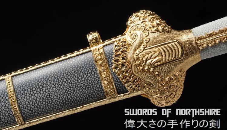 Emperor Yongle Ming Dynasty Jian Sword Artwork of Master Shen Zhou of Shen Guanglong